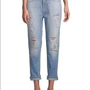 True Religion distressed denim